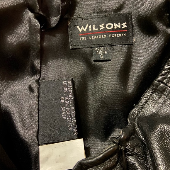 Vintage Wilson Leather Above The Knee Skirt - Picture 3 of 7